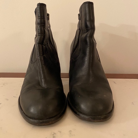 All Saints heeled leather boots - Picture 3 of 4